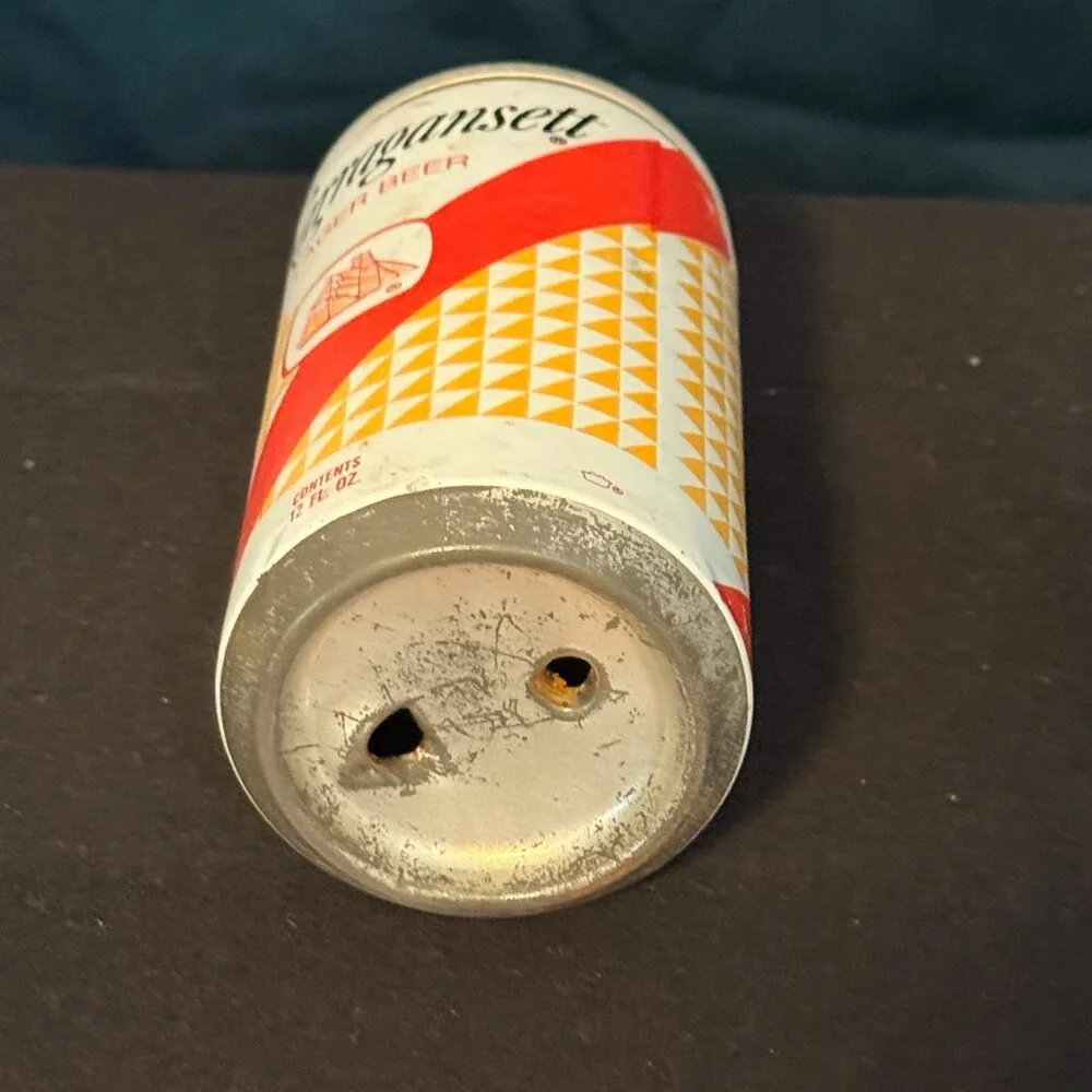 Narragansett Lager vintage Beer can